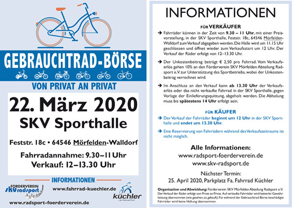 Flyer Börse 22- März